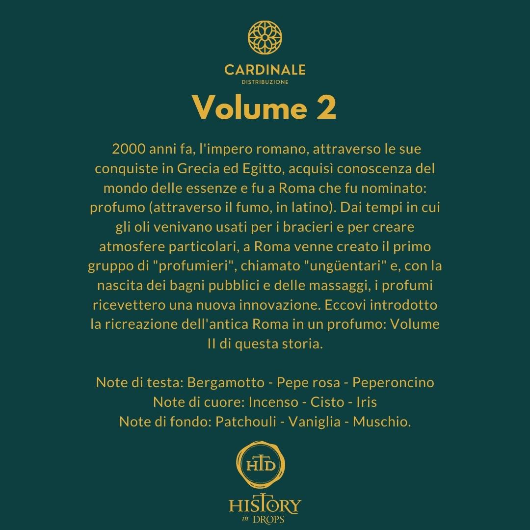 Volume II - History in Drops - 50 ML
